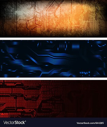 Banners vector image