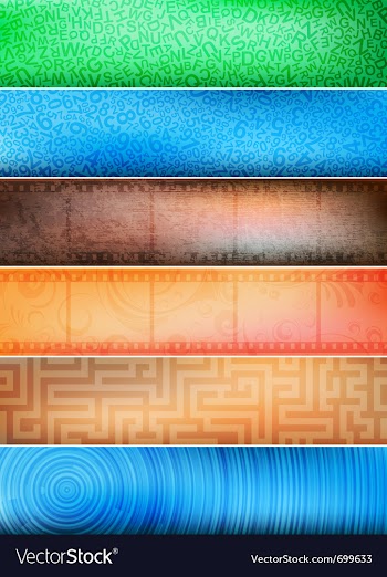 Banners vector image