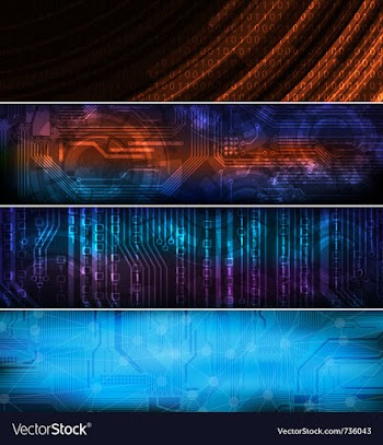 Banners vector image