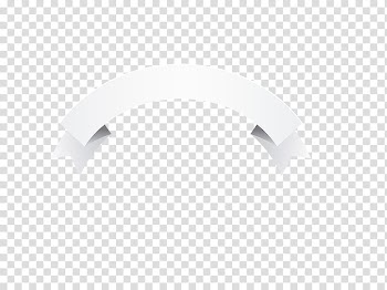 Banners, white ribbon illustration transparent background PNG clipart