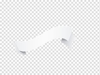 Banners, white ribbon illustration transparent background PNG clipart
