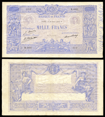 Banque De France-100 Francs (1927), | Free Photo - rawpixel