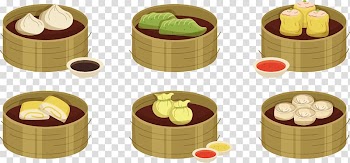 Baozi Dim sum Stuffing Mooncake Asian cuisine, Characteristic steamed stuffed bun transparent background PNG clipart
