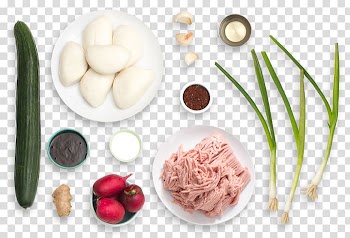 Baozi Vegetarian cuisine Vegetable Gua bao Ingredient, steam bun transparent background PNG clipart
