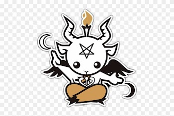 Baphomet Cute Goat Saranism Freetoedit - Baby Baphomet
