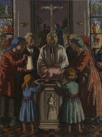 Baptism, 1925 | Free Photo - rawpixel