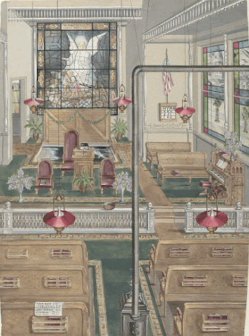 Baptist Church (1901,1935&ndash;1942) by Perkins | Free Photo - rawpixel