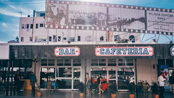 Bar Cafeteria Under Blue Clouds