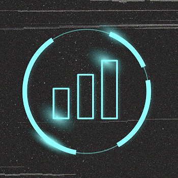 Bar chart icon in round | Free Photo - rawpixel