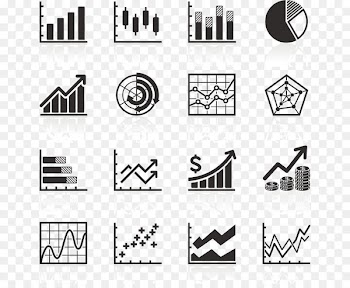 Bar chart Pie chart Icon - Business icon vector material 