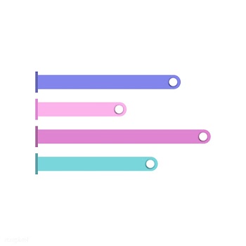 Bar chart statistics diagram vector | Free stock vector - 495512