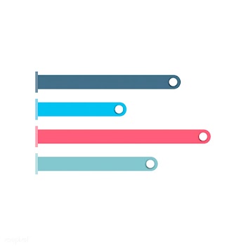 Bar chart statistics diagram vector | Free stock vector - 495516