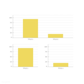 Bar chart statistics diagram vector | Free stock vector - 495558