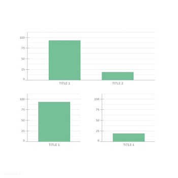 Bar chart statistics diagram vector | Free stock vector - 495575