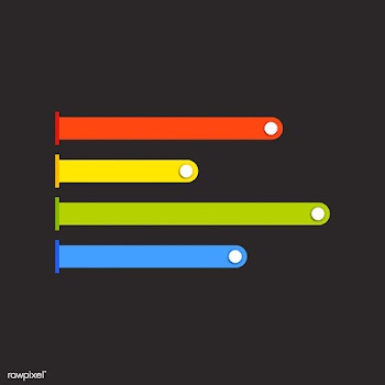 Bar chart statistics diagram vector | Free stock vector - 495579