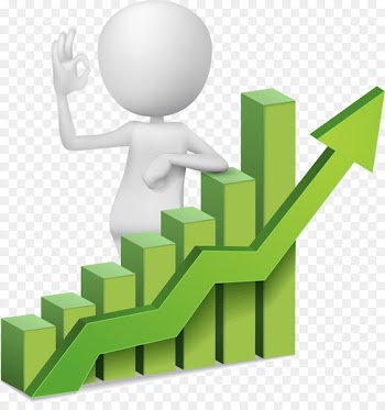 Bar chart Three-dimensional space Royalty-free - Business vector villain 