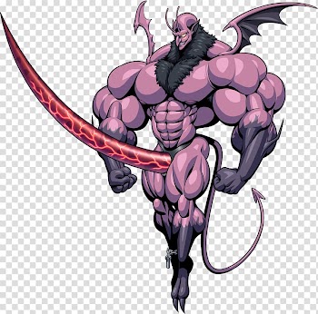 Bara Muscle Demon Anime, demon transparent background PNG clipart