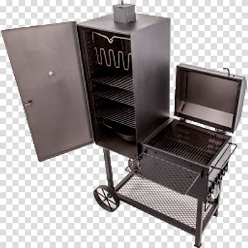 Barbecue BBQ Smoker Smoking Oklahoma Joe's Char-Broil, whole barrels transparent background PNG clipart