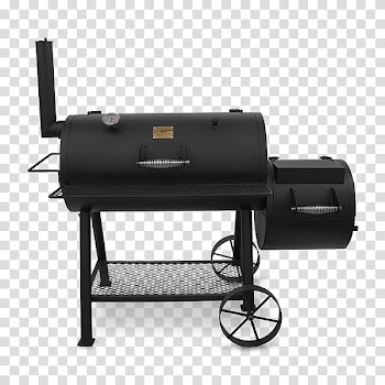 Barbecue BBQ Smoker Smoking Oklahoma Joe's Grilling, barbecue transparent background PNG clipart