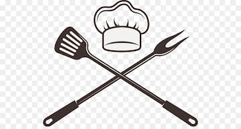 Barbecue Chef Scalable Vector Graphics Hat - Vector fork chef hat 