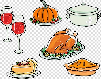 Barbecue chicken Fried chicken, Thanksgiving glass pumpkin and roast chicken transparent background PNG clipart