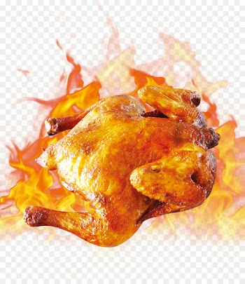 Barbecue chicken Roast chicken Fried chicken Hamburger - Delicious chicken chicken 