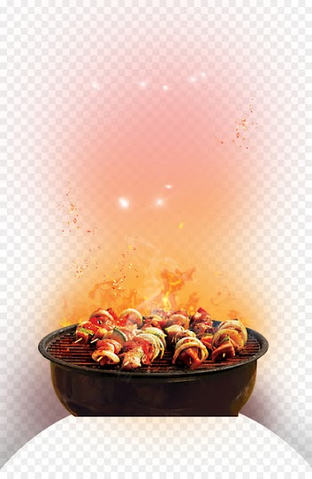 Barbecue Churrasco Hot dog Food - Barbecue food material picture decoration 