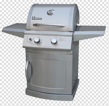 Barbecue Gas burner Natural gas Brenner Stainless steel, barbecue transparent background PNG clipart