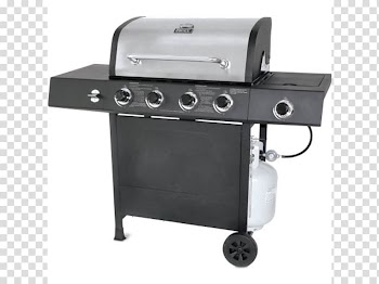 Barbecue Grilling Gas burner Food RevoAce GBC1748, outdoor grill transparent background PNG clipart