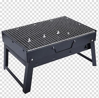 Barbecue Hot pot Grilling Kitchen Charcoal grill, Outdoor portable BBQ barbecue tools transparent background PNG clipart