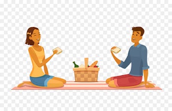 Barbecue Kebab Grilling Picnic - Vector field camping material 