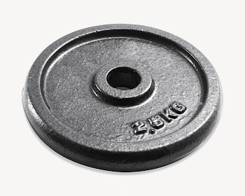 Barbell weight plate, isolated object | Free PSD - rawpixel