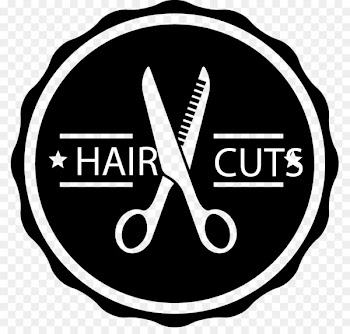 Barber ArtMax Studio Hairdresser Capelli - Black hair salon tag vector material 