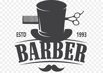 Barber Comb Hairdresser Hairstyle Logo - Vector barber shop logo 