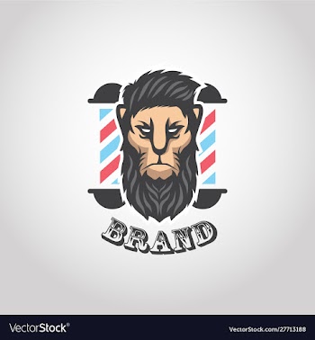 Barber-king vector image