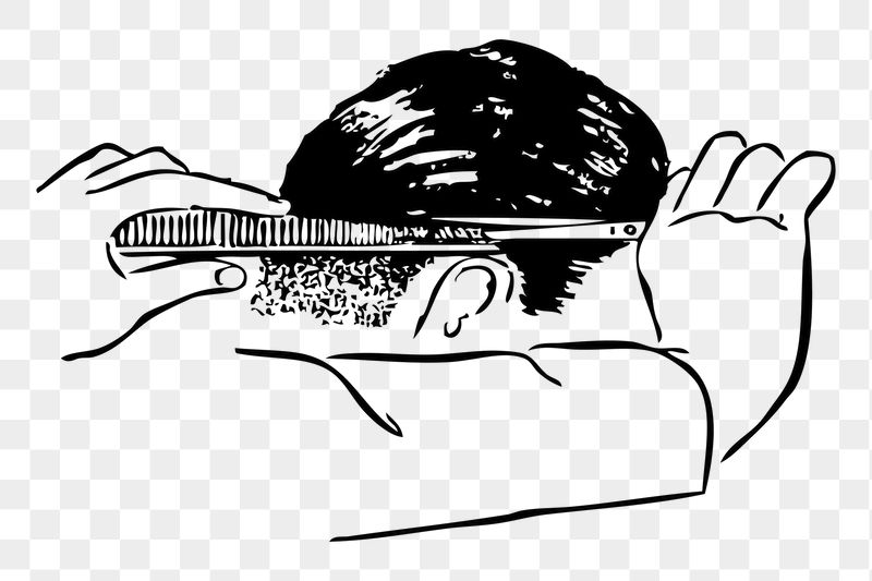 Barber png sticker illustration, transparent | Free PNG - rawpixel
