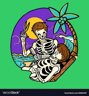 barberman in the sea