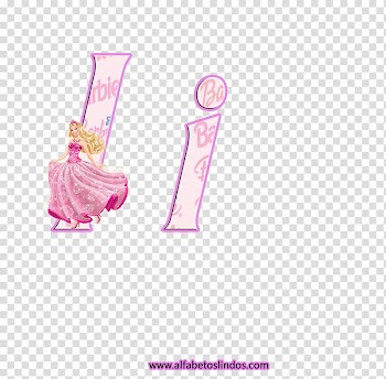 Barbie Alphabet Letter Frames, barbie transparent background PNG clipart