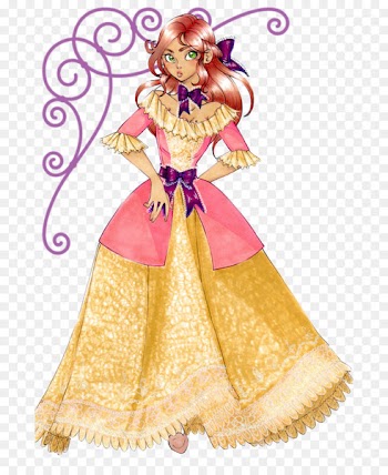 Barbie Costume design - baile flyer 
