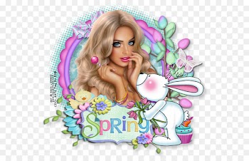 Barbie Illustration Cartoon Flower Character - barbie 