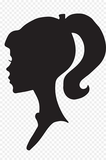Barbie, Silhouette, Drawing, transparent png image & clipart free ...