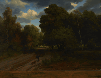Barbizon landscape, northeastern France, Fontainebleau | Free Photo - rawpixel