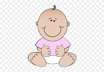 Barefoot Clipart Baby Bottle - Baby Boy Clip Art
