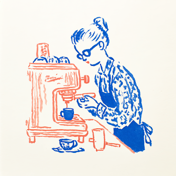 Barista Brewing Coffee