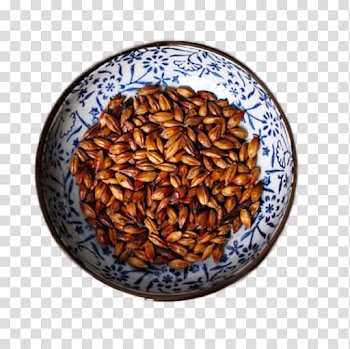 Barley tea Buckwheat tea, Blue and white bowl of barley transparent background PNG clipart