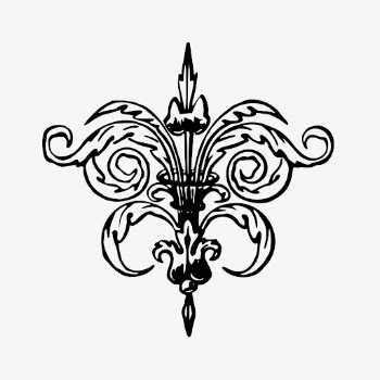 Baroque ornament clipart, vintage illustration | Free Vector - rawpixel