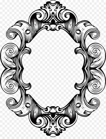 Baroque Picture Frames Ornament Royalty-free - Pretty cute classic ancient box 
