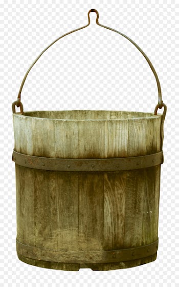 Barrel Bucket Plastic - Retro bucket 