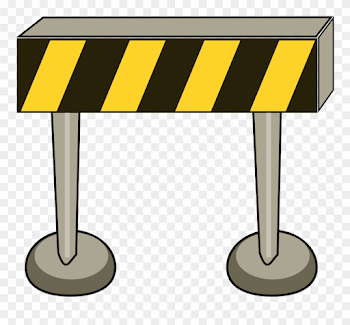 Barrier Clipart Road Barrier - Barriere Clipart - Png Download ...