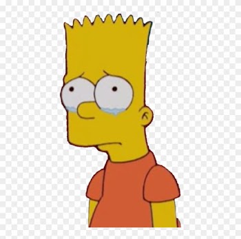 Bart Bartsimpson Simpsons Thesimpsons Tumblr People - Depressed Bart Simpson Png
